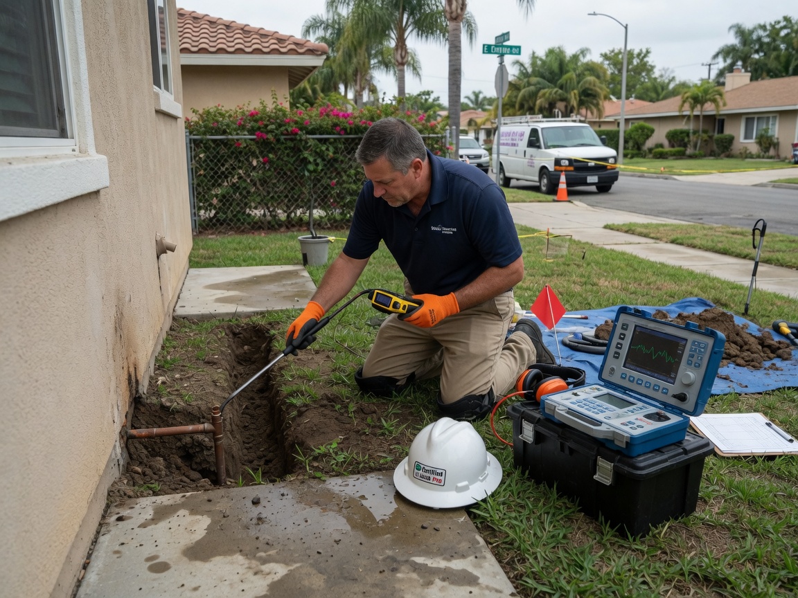 Leak detection  in Bellflower